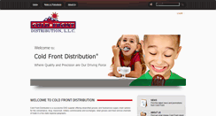 Desktop Screenshot of coldfrontdist.com